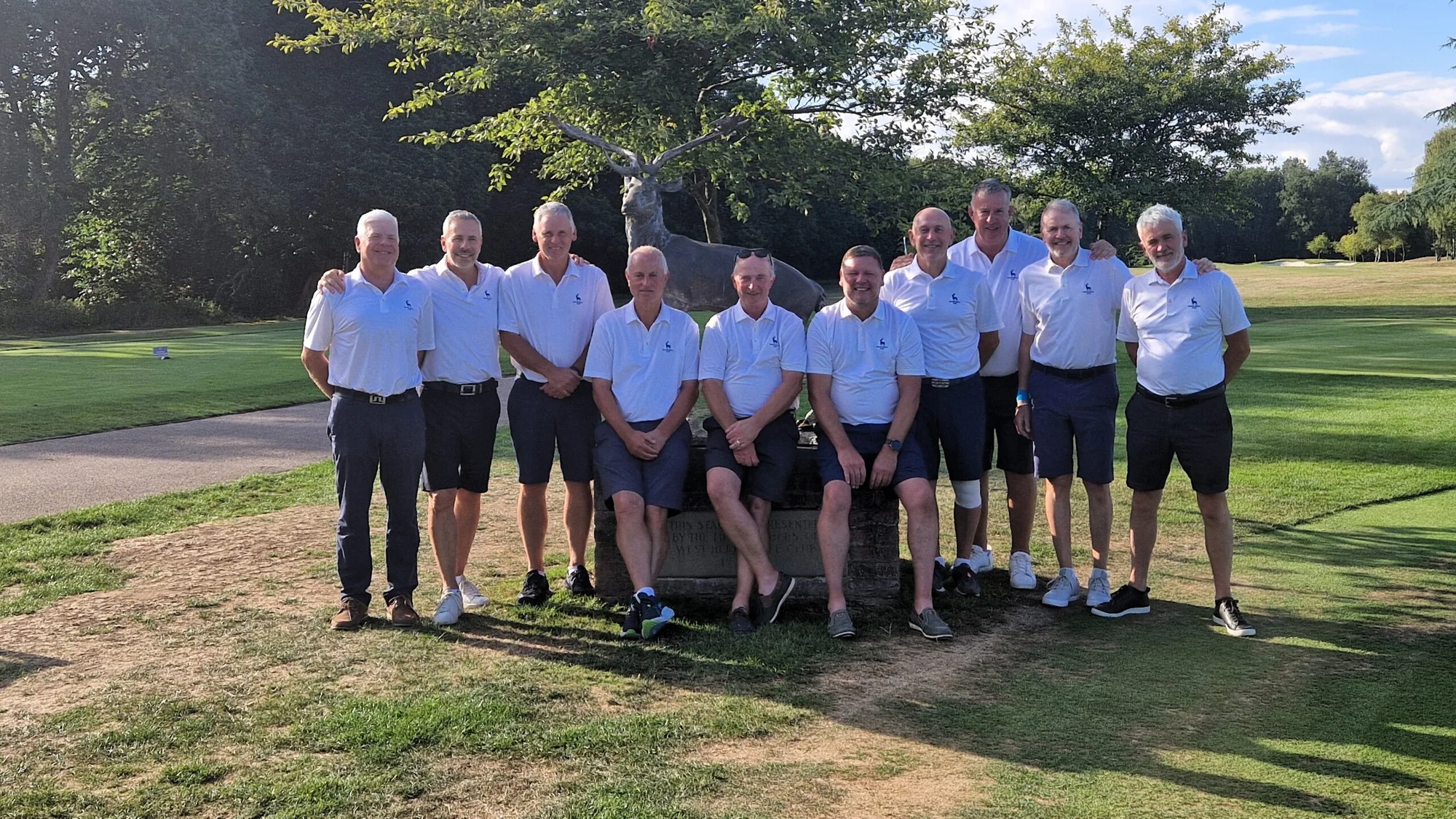 Mens Seniors Team finish 2nd in Regional Foursomes Qualifier