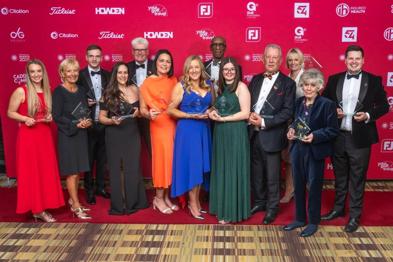 Hertfordshire winners at England Golf Awards Ceremony