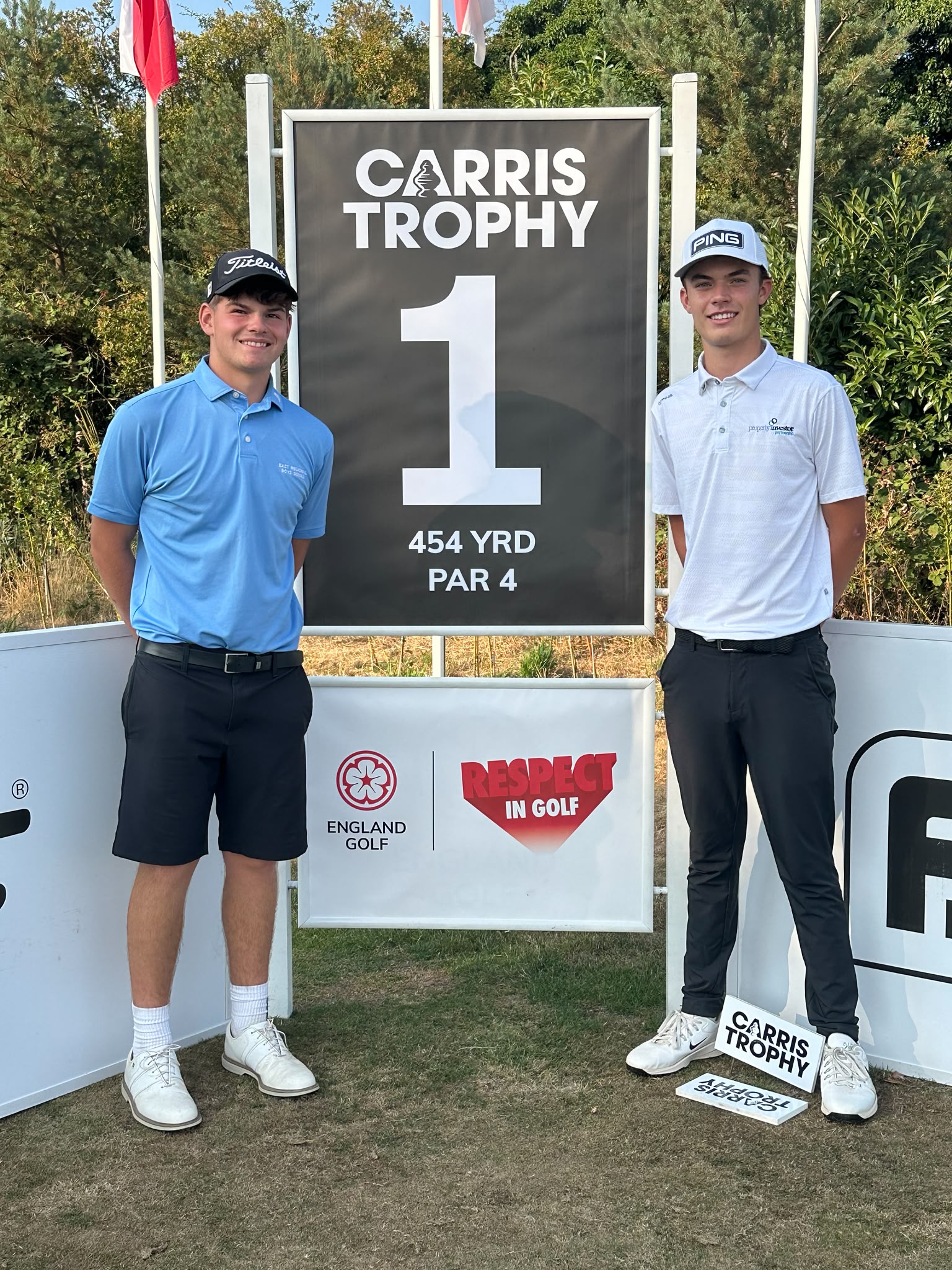 Norfolk golf duo set to become friendly rivals