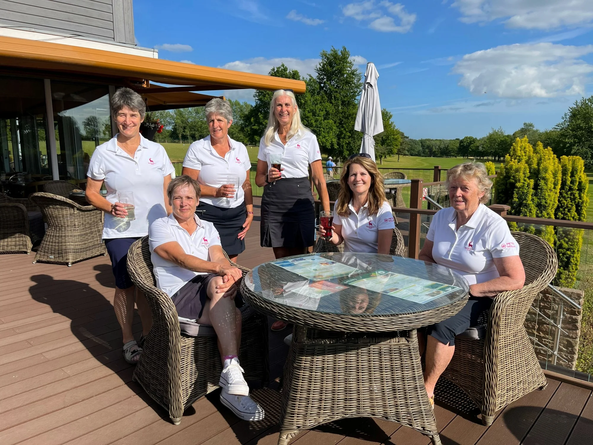 A two way draw in the sun for our Senior Women