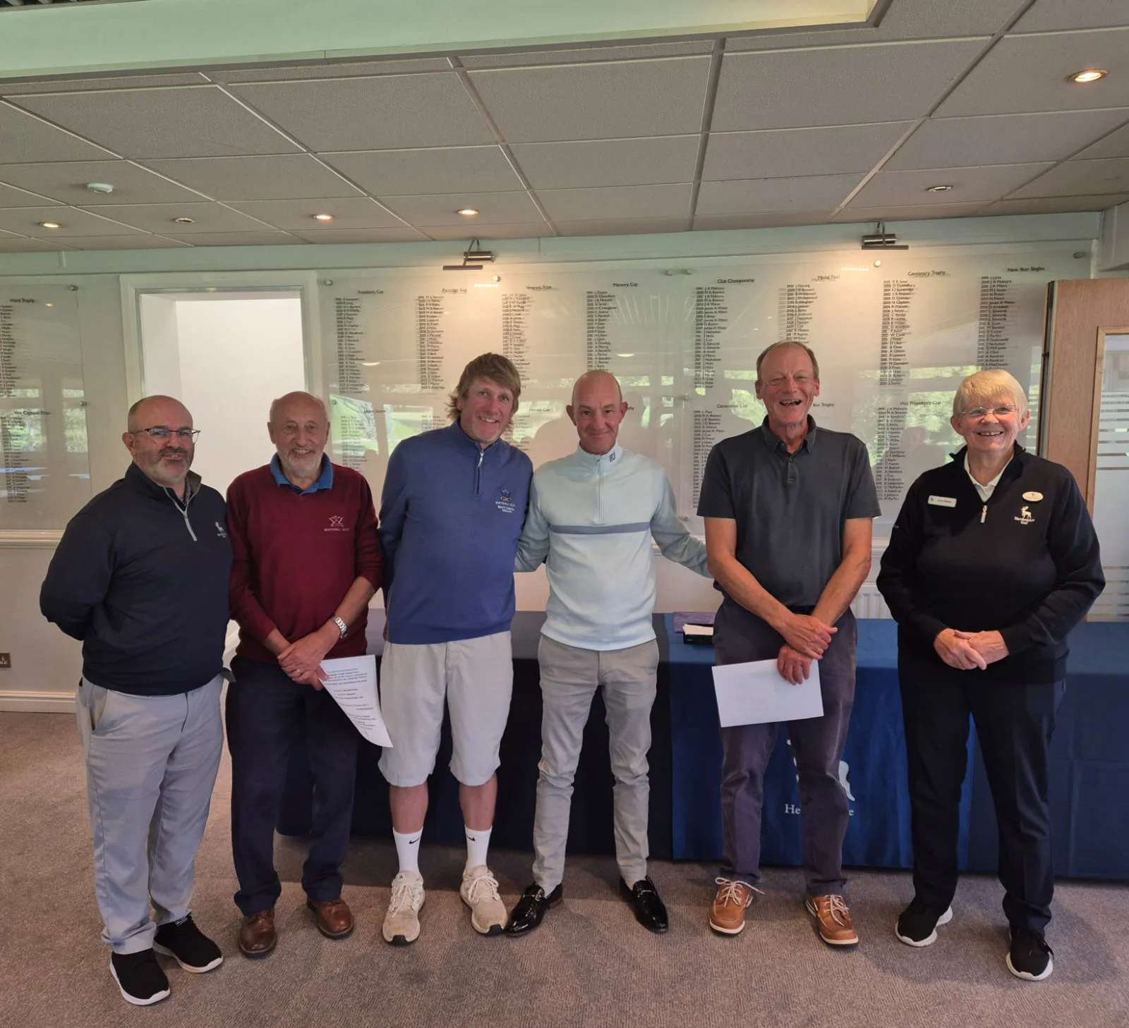 Whitehill Take Top Prize At Club Officials Challenge