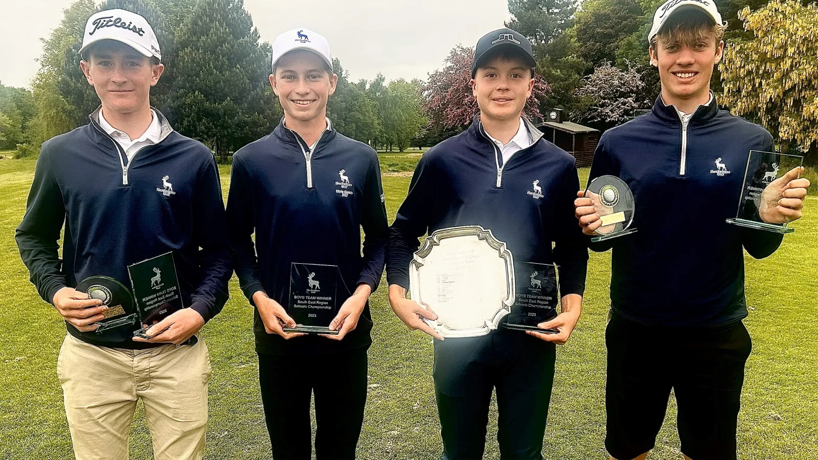 Herts Boys Team win Team Prize in Regional Schools Championship